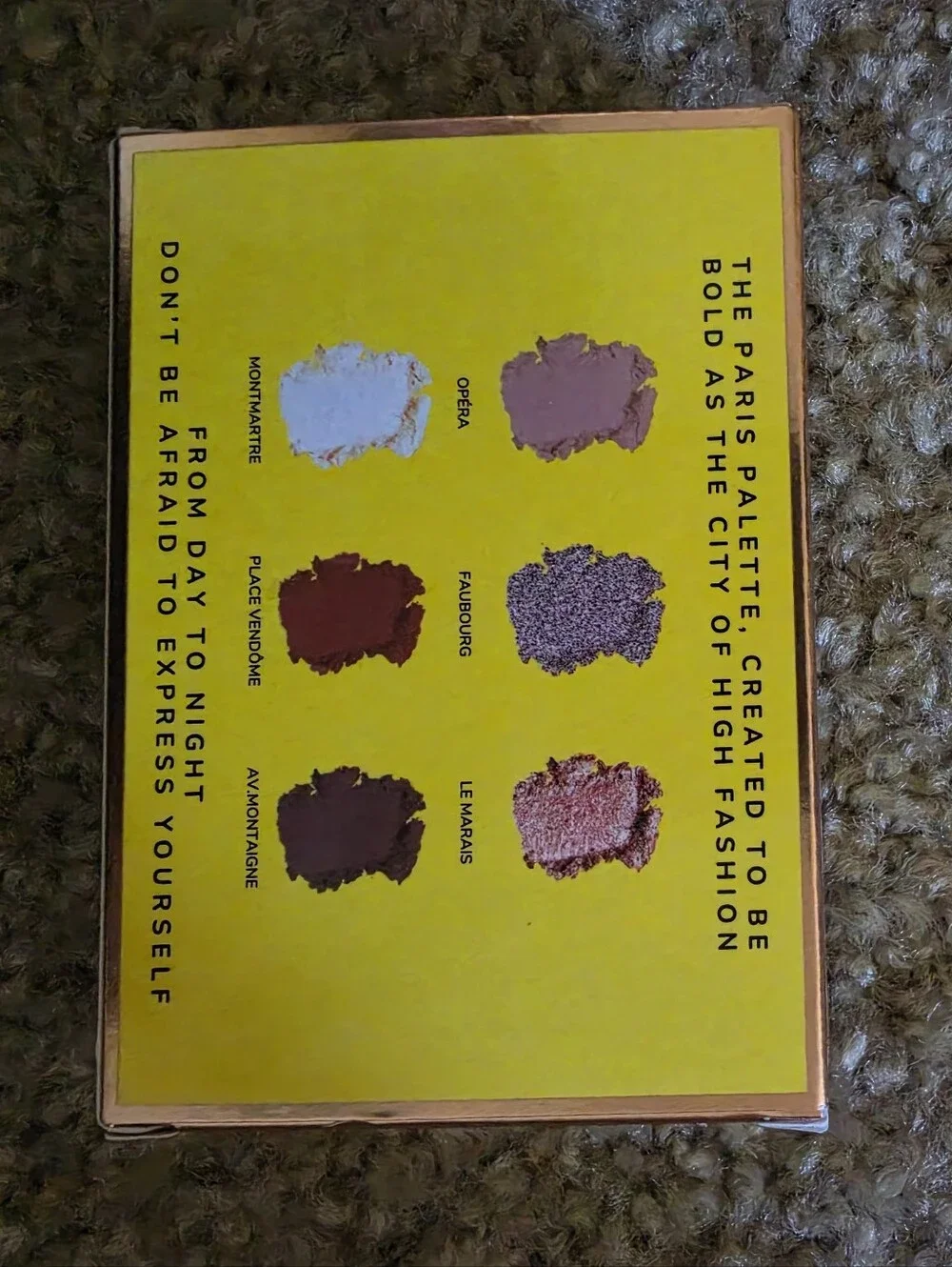 Chiara Ferragni Paris Eyeshadow Palette Brand NEW